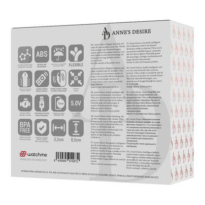 ANNE'S DESIRE - TECHNOLOGIA PODWÓJNEJ PRZYJEMNOŚCI W WATCHME BLACK