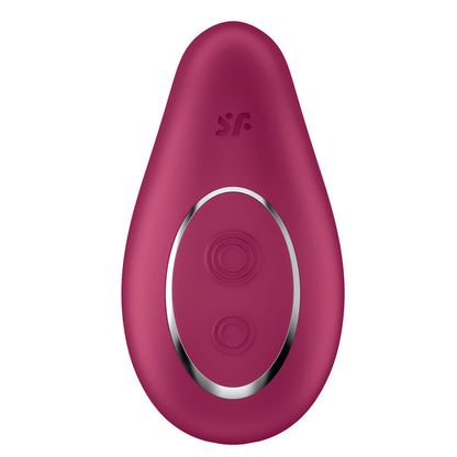 SATISFYER - WIBRATOR LAY-ON Z ZANURZANIEM, NIEBIESKI