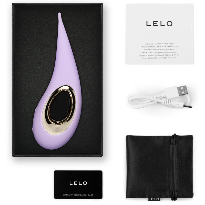 LELO - STYMULATOR ŁECHTACZKI DOT - LILIOWY
