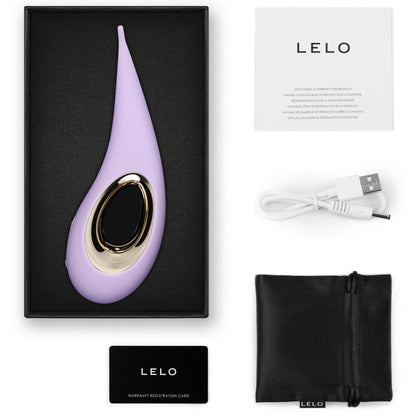 LELO - STYMULATOR ŁECHTACZKI DOT - LILIOWY