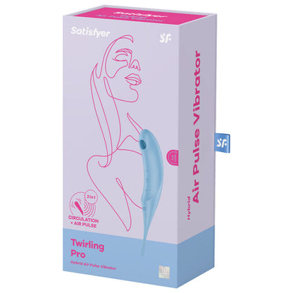 SATISFYER - TWIRLING PRO STYMULATOR I WIBRATOR POWIETRZA CZERWONY