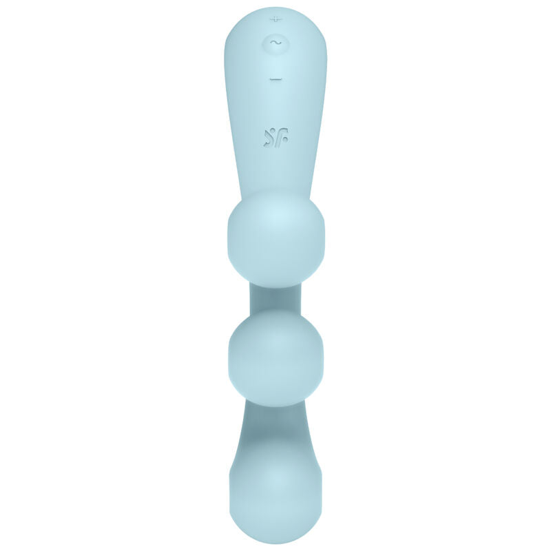 SATISFYER - TRI BALL 2 MULTI WIBRATOR NIEBIESKI