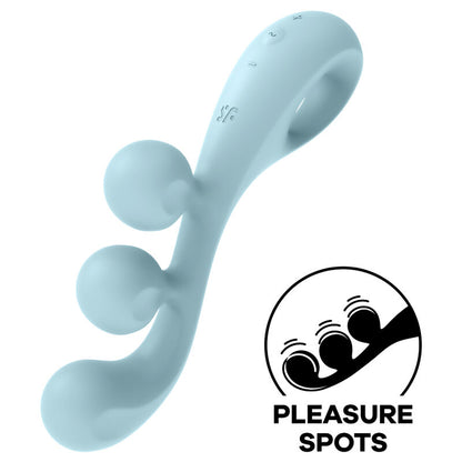 SATISFYER - TRI BALL 2 MULTI WIBRATOR NIEBIESKI