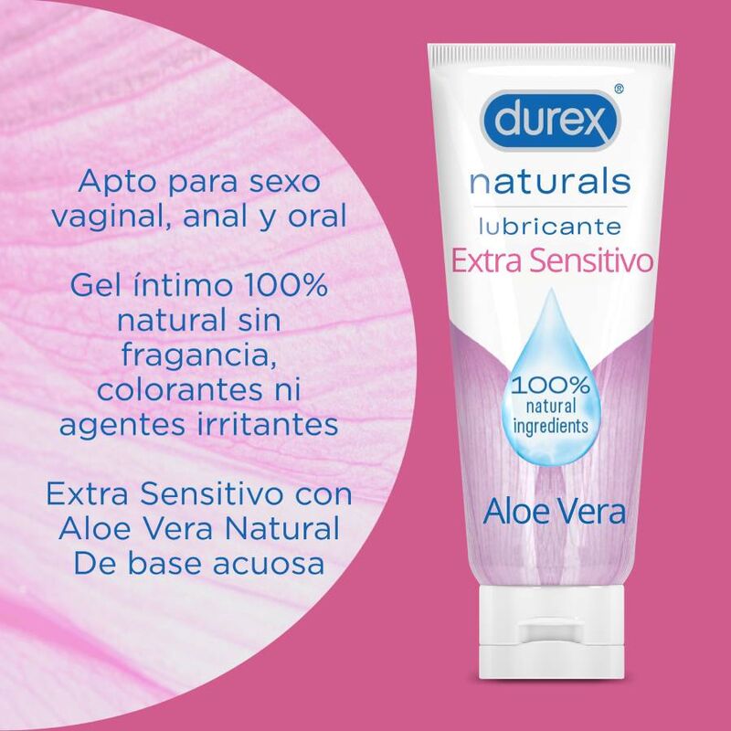 DUREX - NATURALS EXTRA SENSITIVE LUBRYKANT 100 ML