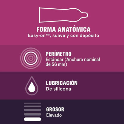 DUREX - PREZERWATYWY BEZ LATEKSU 12 SZTUK