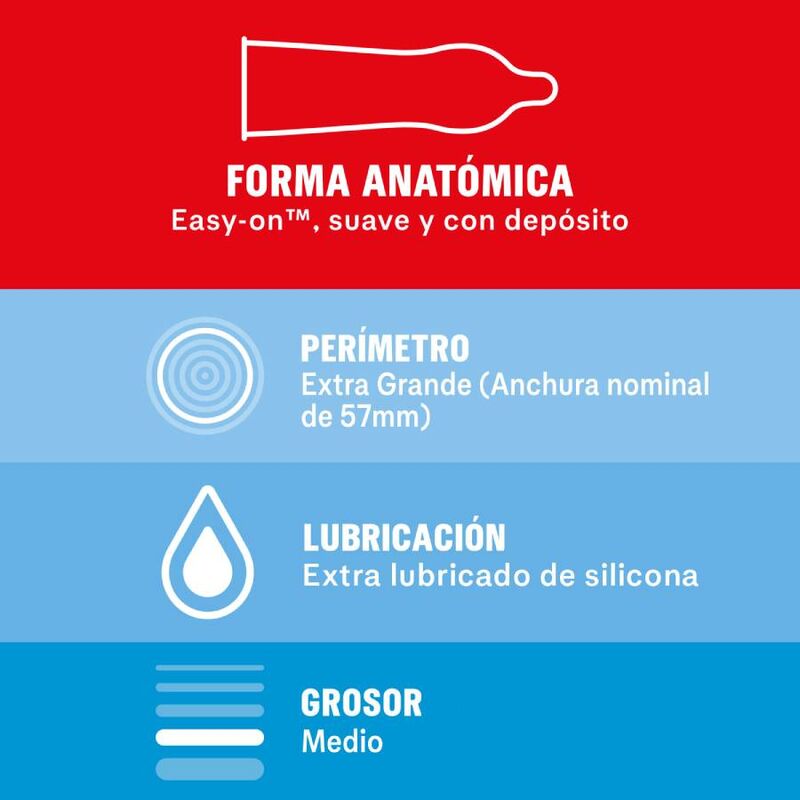 DUREX - SENSITIVE XL PREZERWATYWY 10 SZTUK