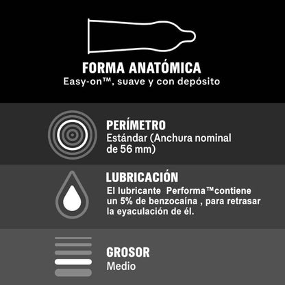 DUREX - PRZEDŁUŻONA OPÓŹNIONA PRZYJEMNOŚĆ 12 JEDNOSTEK