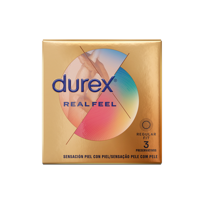 DUREX - PREZERWATYWY REAL FEEL 3 SZTUKI