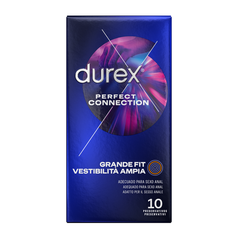 DUREX - PERFECT CONNECTION SILIKON EXTRA NAWILŻENIE 10 SZTUK