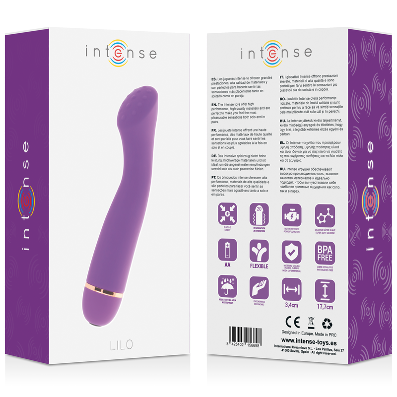 INTENSE - LILO 20 PRĘDKOŚCI SILIKONOWY LILAC