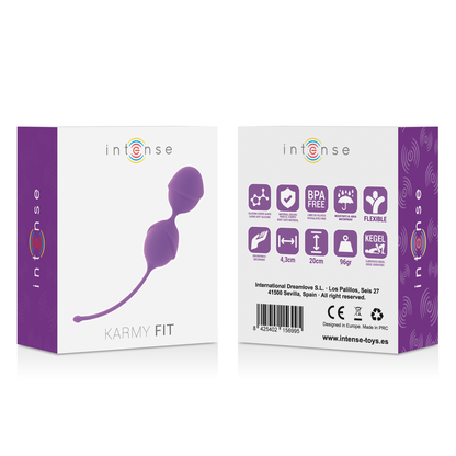INTENSE - KARMY FIT KEGEL SILIKONOWY LILAC
