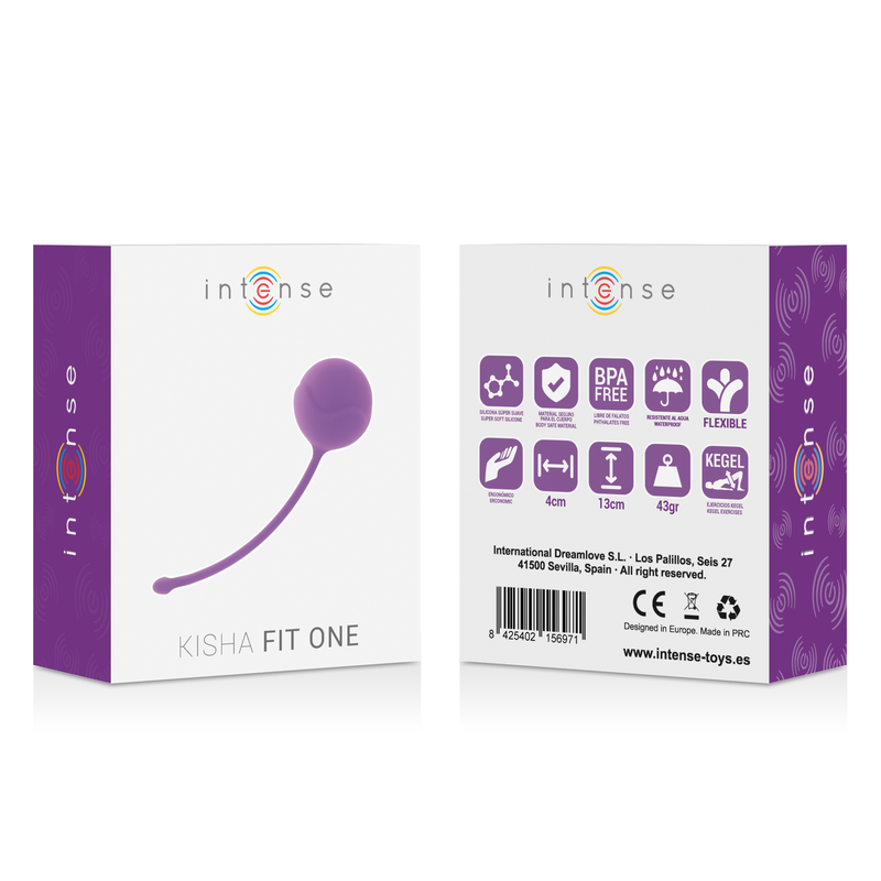 INTENSYWNY - KISHA FIT ONE SILIKONOWY KEGEL LILAC