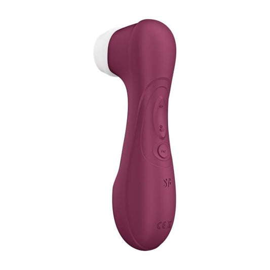 SATISFYER - PRO 2 GENERACJA 3 TECHNOLOGIA CIEKŁEGO POWIETRZA CZERWONE WINO
