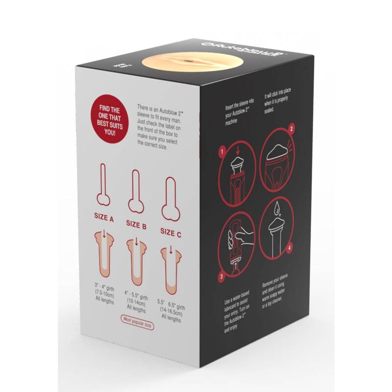 AUTOBLOW - 2+ RĘKAW DO POCHWY ROZMIAR A