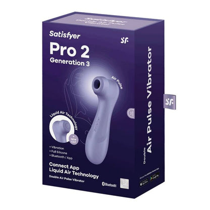 SATISFYER - PRO 2 GENERACIÓN 3 WINO RED BLUETOOTH I APLIKACJA