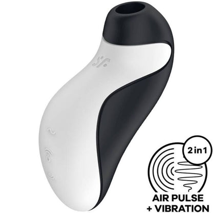 SATISFYER - STYMULATOR PULSUJĄCY POWIETRZE ORCA + WIBRACJE
