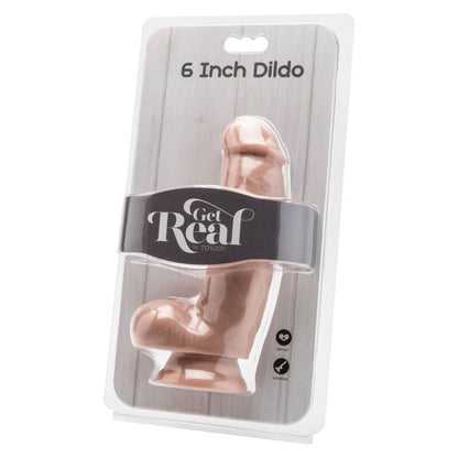 GET REAL - DILDO 12 CM Z JĄDRAMI