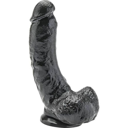 GET REAL - DILDO 20,5 CM Z JĄDRAMI CZARNY