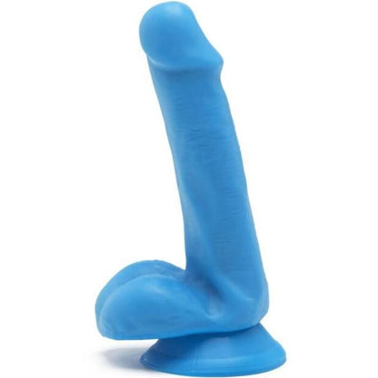 GET REAL - HAPPY DICKS DILDO 12 CM JĄDRA NIEBIESKIE