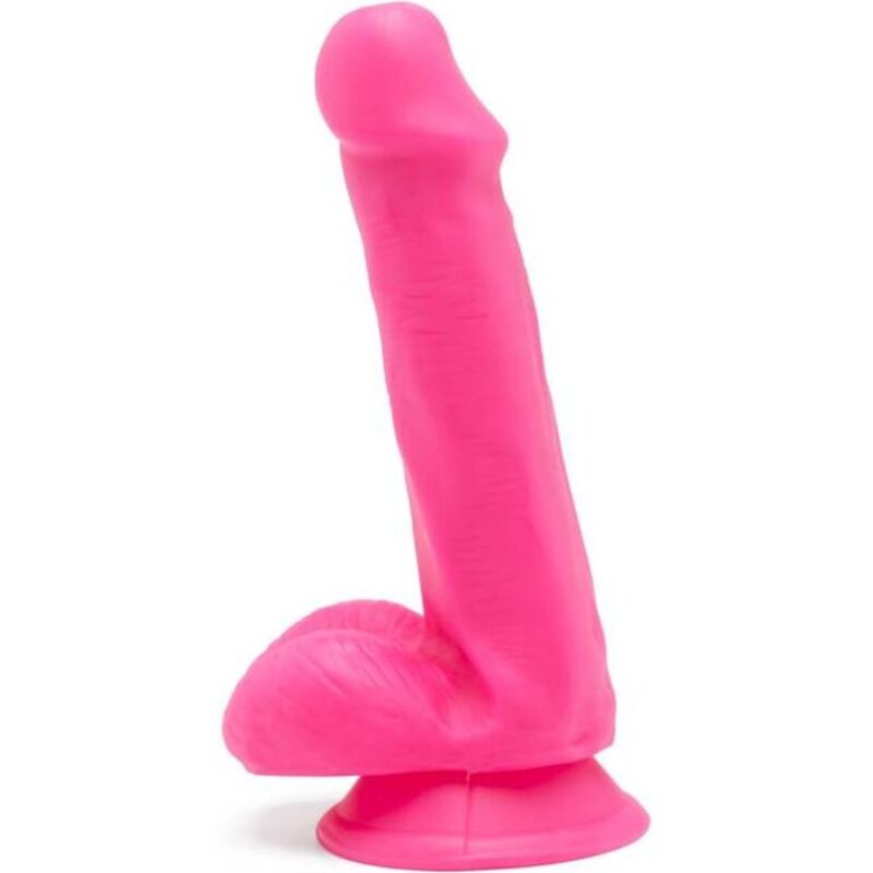 GET REAL - HAPPY DICKS DILDO 12 CM JĄDRA RÓŻOWE