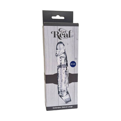 GET REAL - PRZEDŁUŻKA DŁUGA 19 CM PRZEŹROCZYSTA
