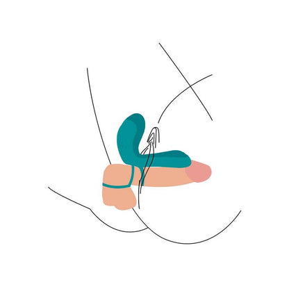 XOCOON - Pierścień wibracyjny dla par zielony