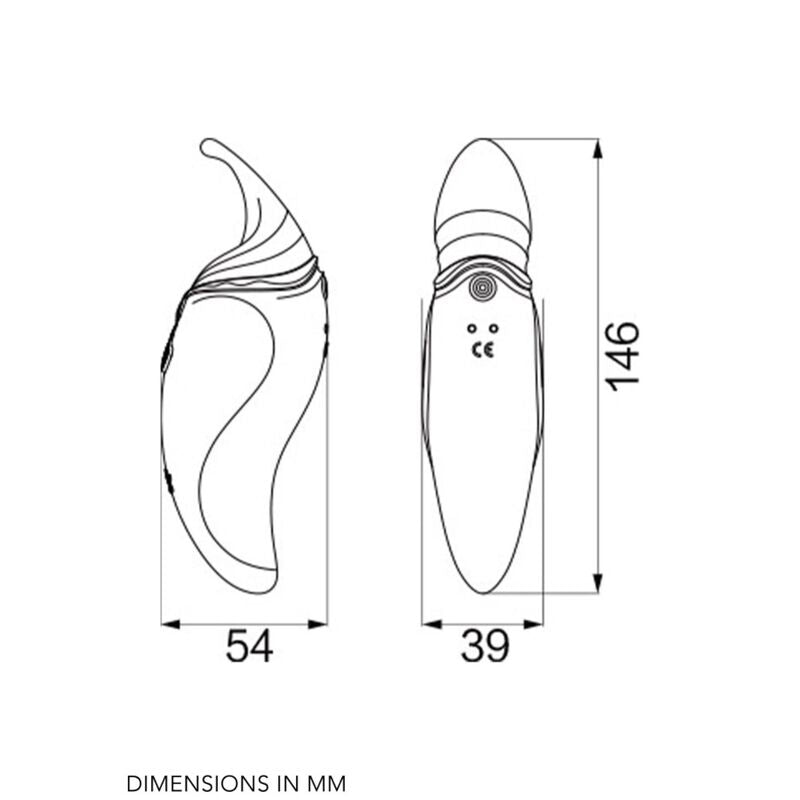 ZALO - HERO PULSE WAVE MASAŻER CZERWONY