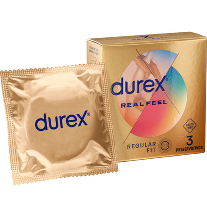 DUREX - PREZERWATYWY REAL FEEL 3 SZTUKI