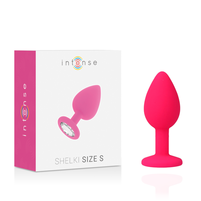 INTENSYWNY - SHELKI S PLUG ANALNY FUCHSIA