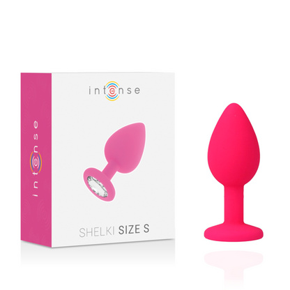 INTENSYWNY - SHELKI S PLUG ANALNY FUCHSIA