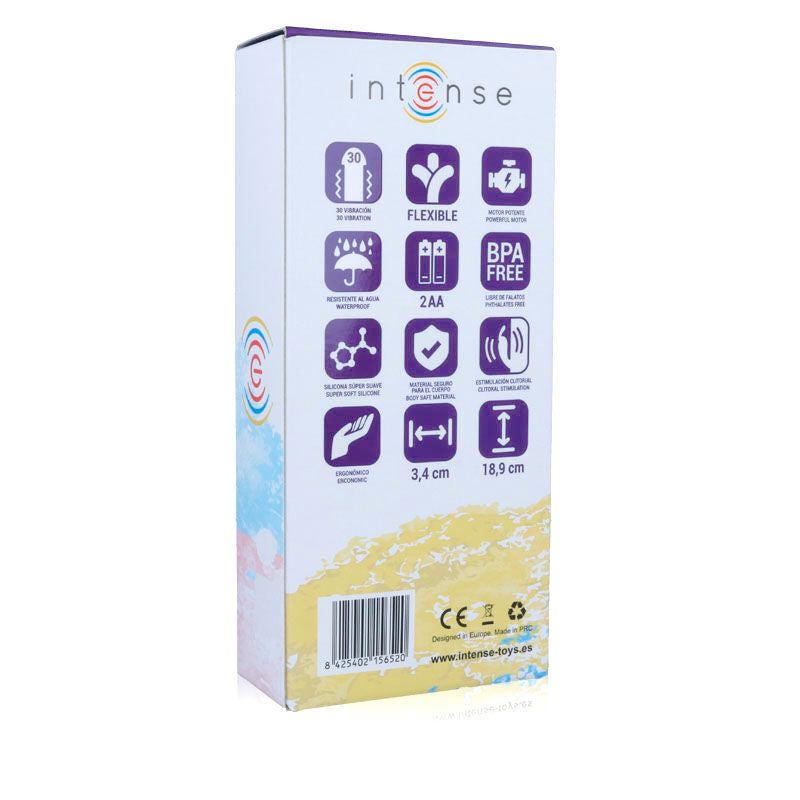INTENSYWNY - WIBRATOR HILARI LILAK SILIKONOWY LUXE