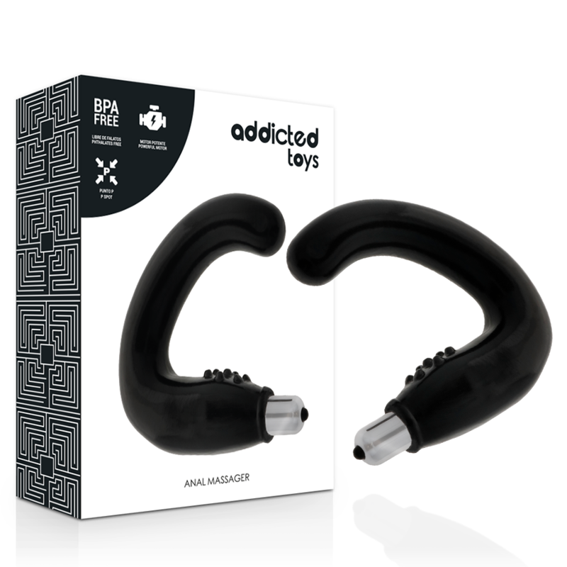 ADDICTED TOYS - MASAŻER ANALNY CZARNY