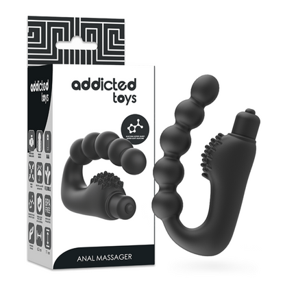 ADDICTED TOYS - MASAŻER ANALNY PROSTATY Z WIBRACJĄ