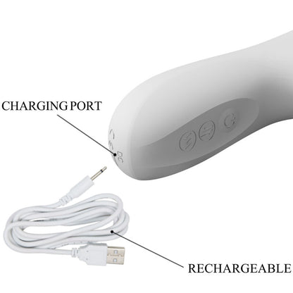 PRETTY LOVE - WIBRATOR REESE ZE SREBRNYM OBROTEM