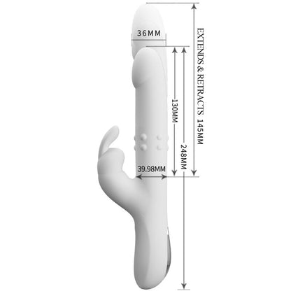PRETTY LOVE - WIBRATOR REESE ZE SREBRNYM OBROTEM
