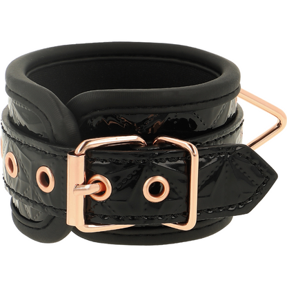 COQUETTE CHIC DESIRE - KAJDANKI PREMIUM Z PODSZEWKĄ Z NEOPRENU W KOLORZE CZARNYM