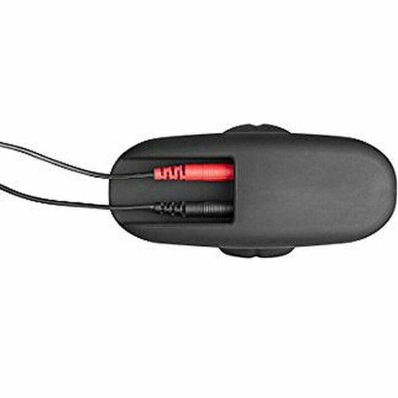 ELECTRASTIM - SILIKONOWY CZARNY KOREK ANALNY ROCKER DUŻY