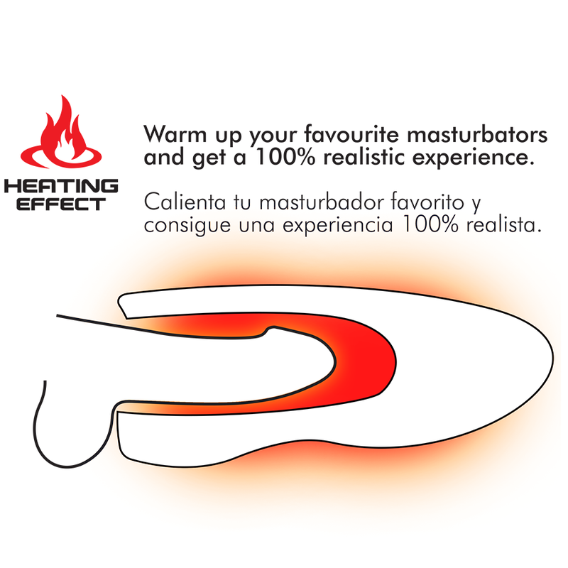 JAMYJOB - MASTURBATOR Z PODGRZEWANIEM I OBROTAMI SPIN-X