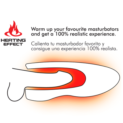 JAMYJOB - MASTURBATOR Z PODGRZEWANIEM I OBROTAMI SPIN-X