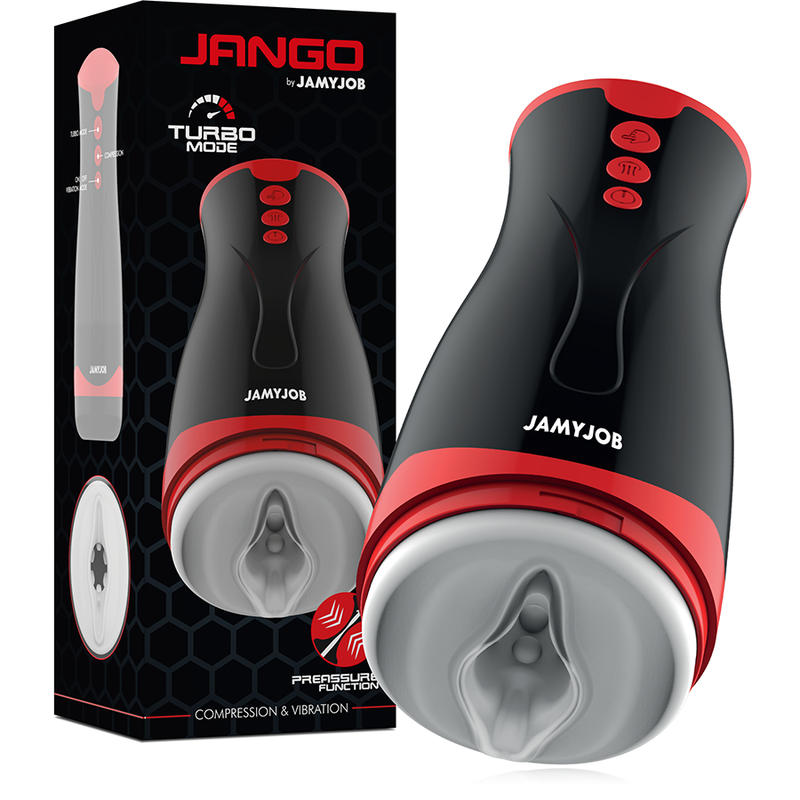 JAMYJOB - JANGO KOMPRESYJNO-WIBRACYJNY MASTURBATOR