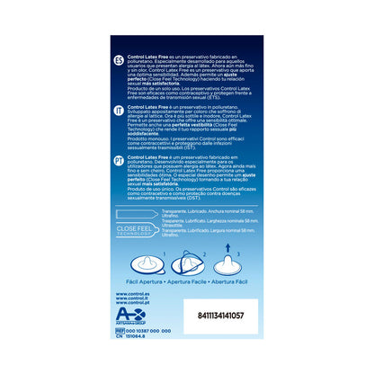 KONTROLA - PREZERWATYWY LATEKSOWE BEZ GRZECHU 5 SZTUK