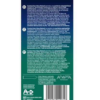 CONTROL - PREZERWATYWY NON STOP RETARD 12 SZTUK