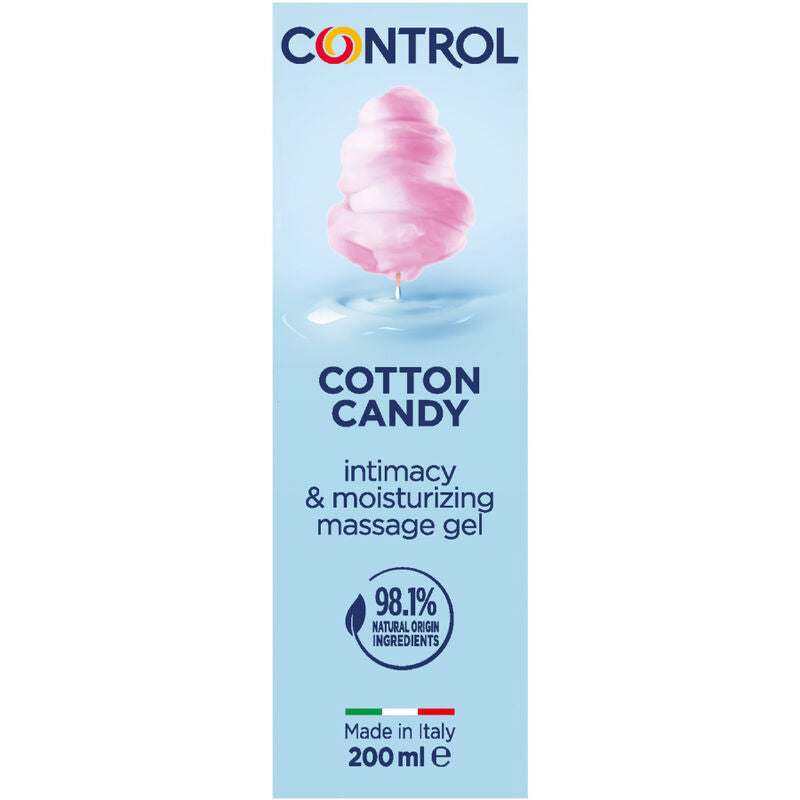 CONTROL - ŻEL DO MASAŻU Z WATĄ CUKROWĄ 3 W 1 200 ML