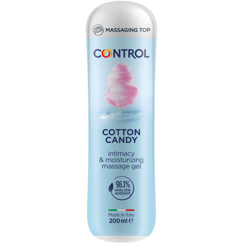 CONTROL - ŻEL DO MASAŻU Z WATĄ CUKROWĄ 3 W 1 200 ML