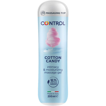 CONTROL - ŻEL DO MASAŻU Z WATĄ CUKROWĄ 3 W 1 200 ML