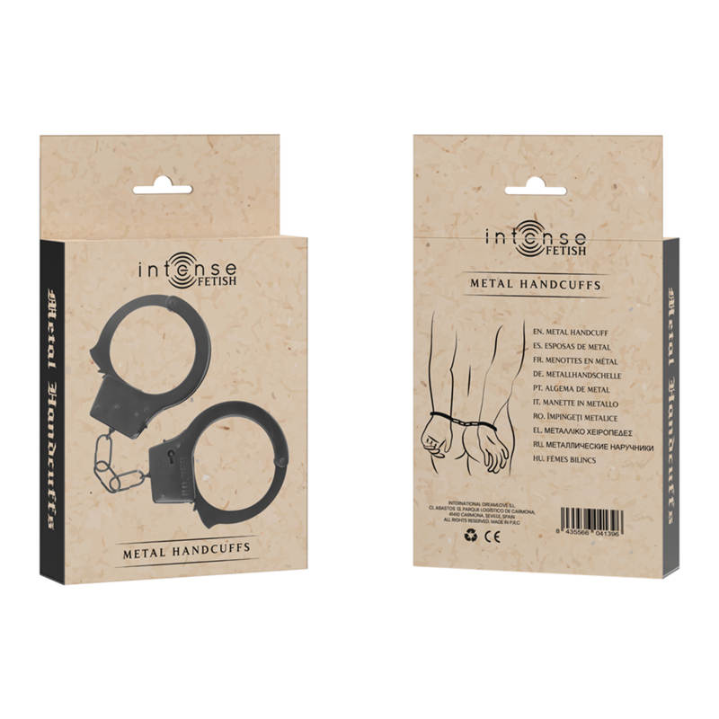 INTENSYWNE - METALOWE KAJDANKI FETYSZOWE