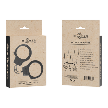 INTENSYWNE - METALOWE KAJDANKI FETYSZOWE