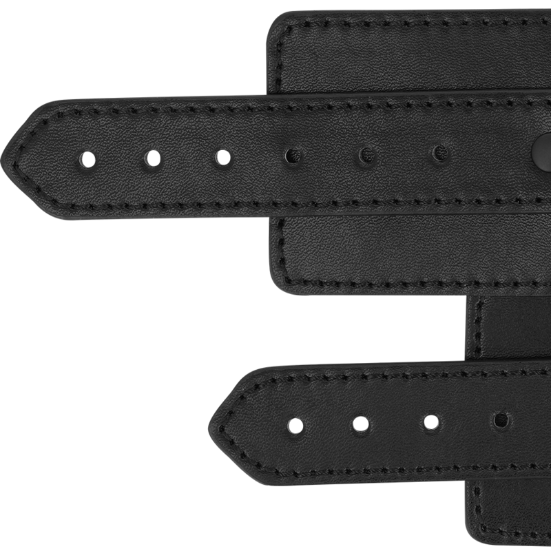 INTENSYWNE - FETYSZOWE WEGAŃSKIE SKÓRZANE KAJDANKI