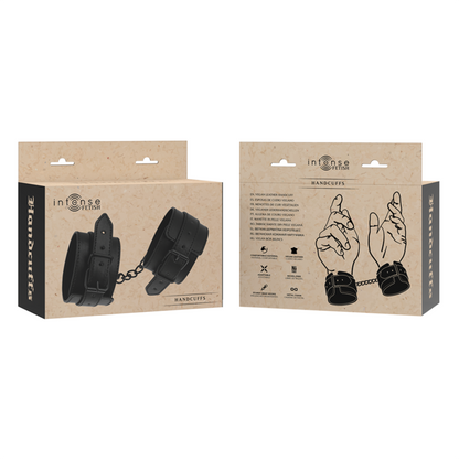 INTENSYWNE - FETYSZOWE WEGAŃSKIE SKÓRZANE KAJDANKI