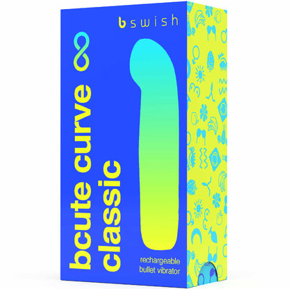 B SWISH - BCUTE CURVE INFINITE CLASSIC WIBRATOR AKUMULATOROWY NIEBIESKI SILIKON